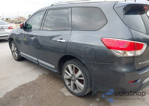 2013 Nissan Pathfinder Platinum из США, поврежденный, VIN 5N1AR2MN5DC666279